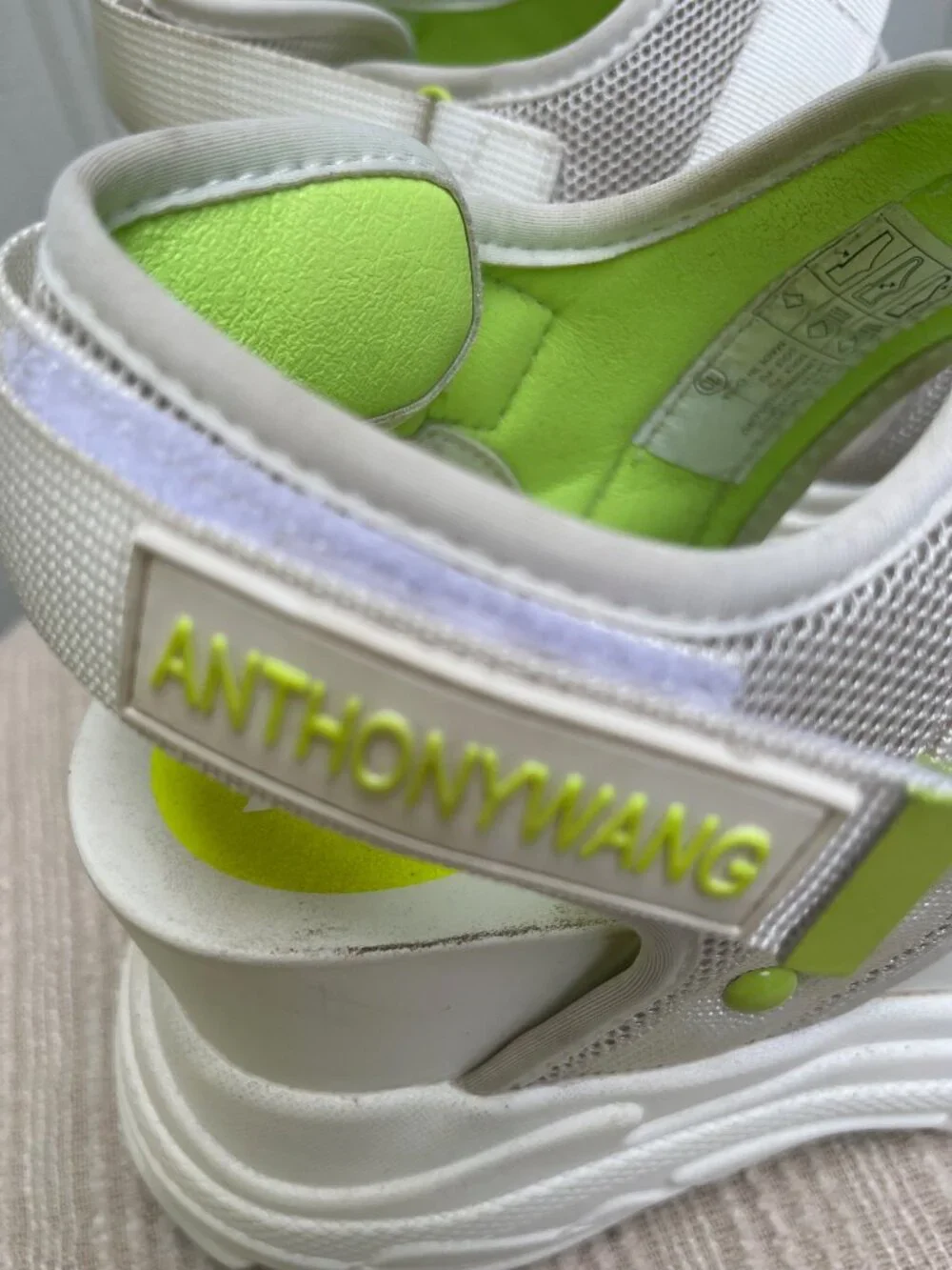 Anthony Wang Platform Sneaker Sandals Size 10